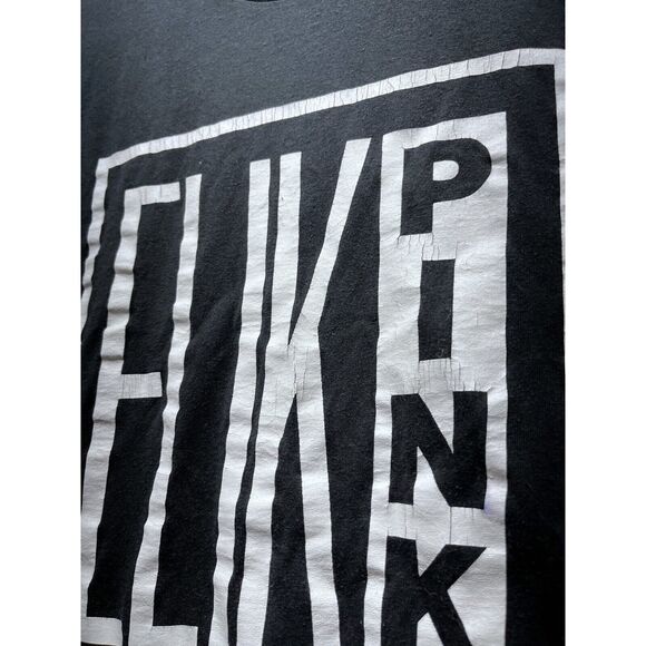 Vintage Elik Pink F*** Hatred Band T Shirt single stitch Screen stars XL - Picture 3 of 10